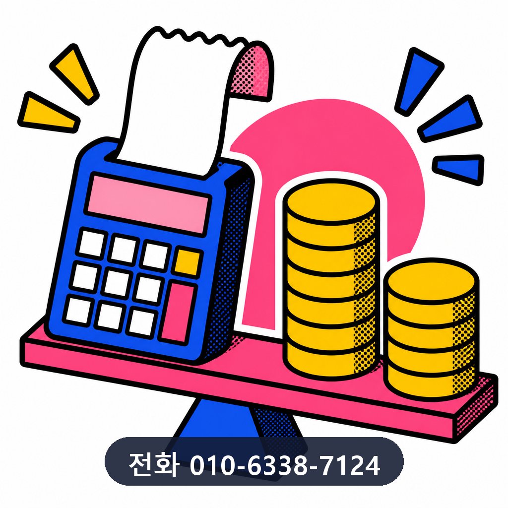 신용카드 한도 대출 수수료 안내 이미지 · 문의 010-6338-7124